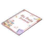 Mijn dagelijkse dagboek notitieboek (Linkerzijde)