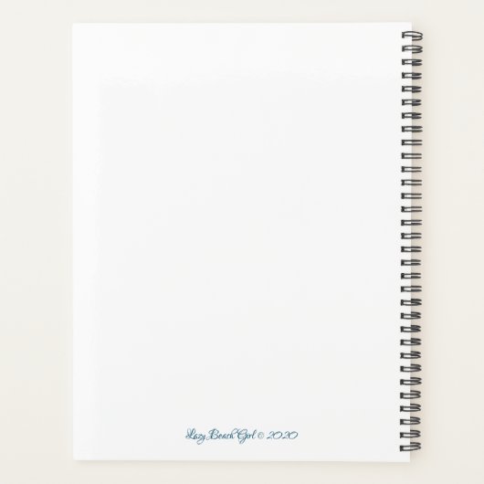 Mijn dagelijkse planner (Achterkant)