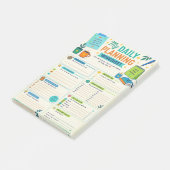 Mijn Dagelijkse Planningswerkblad ⭐ Post-it® Notes (Schuin)
