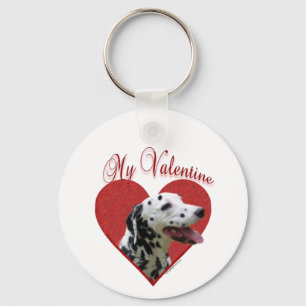 Mijn Dalmatische Valentijn Sleutelhanger