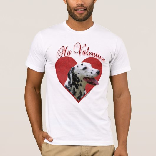 Mijn Dalmatische Valentijn T-shirt (Voorkant)