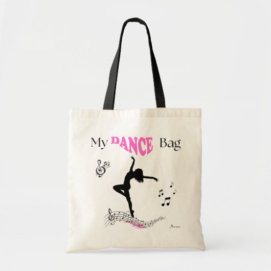 Mijn Dance Bag Canvas tas (Voorkant)