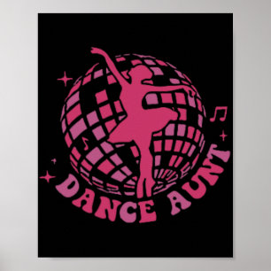 Mijn Dance Tante Era Dance Tante Moederdag Poster