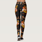 Mijn dank aan de Thanksgiving van gnomen Leggings (Achterkant)