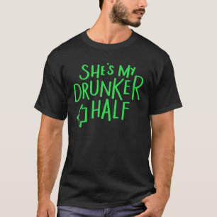 Mijn danser half, grappig St. Patricks Day S T-shirt