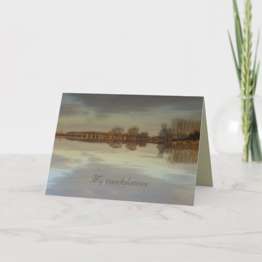 Mijn deelneming - Wenskaart Kaart (Voorkant)