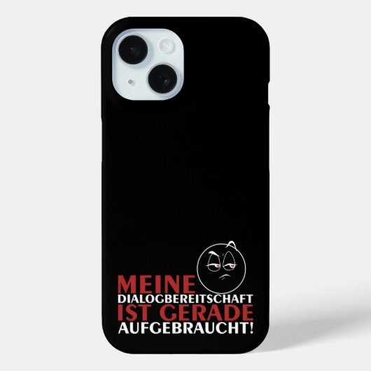 Mijn dialoogbereidheid is nu op! Case-Mate iPhone case (Achterkant)
