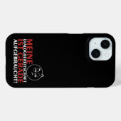 Mijn dialoogbereidheid is nu op! Case-Mate iPhone case (Achterkant (horizontaal))