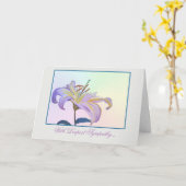 Mijn diepste medeleven kaart (Gele Bloem)