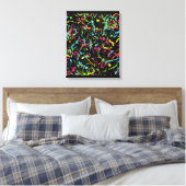 Mijn digitale kunstborstel canvas afdruk (Insitu (Slaapkamer))