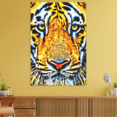 Mijn digitale kunstborstel canvas afdruk (Insitu (Woonkamer))