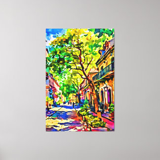 Mijn digitale kunstborstel canvas afdruk
