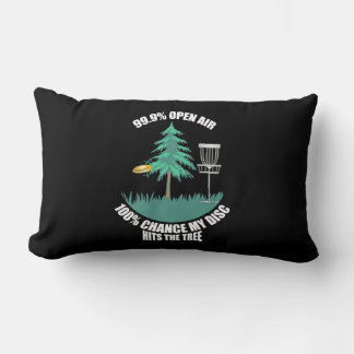 Mijn Disc Golf zit in de bomen Kussen