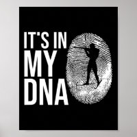 Mijn DNA Biathlon Vingerafdruk Skiën Slogan Schiet