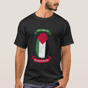Mijn DNA is Palestijnse vlag C T-shirt