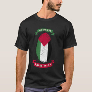 Mijn DNA is Palestijnse vlag C T-shirt