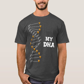 Mijn DNA is Pizza en Sleep 10472414 T-shirt