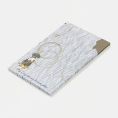 Mijn Doberman Ate mijn Lesson Plan Post-it® Notes (Schuin)