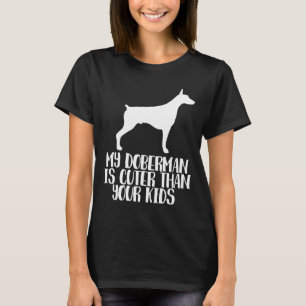 Mijn doberman is kutter dan je Kinderen T-shirt