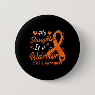 Mijn dochter is een Warrior Corps Awareness Month Ronde Button 5,7 Cm