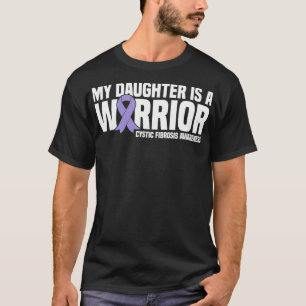 Mijn dochter is een Warrior Cystic Fibrosis Awaren T-shirt
