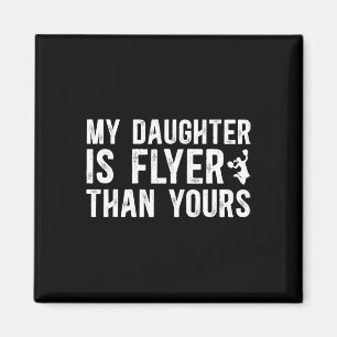 Mijn dochter juicht vader van een cheerleader vade magneet
