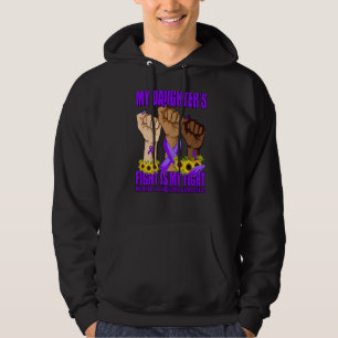 Mijn dochter vecht is mijn vechtmakerij X-syndroom Hoodie