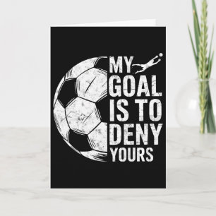 Mijn Doel Is Om Die Van Jou Te Ontkennen Voetbal K Kaart