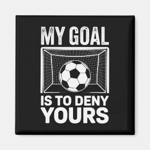 Mijn doel is om die van jou te ontkennen Voetbalfa Magneet