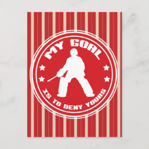 Mijn doel is om jullie te ontkennen, veldsleutel briefkaart