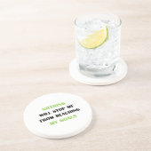 Mijn doelstellingen zandsteen onderzetter (Zijkant)