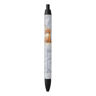 Mijn Dogue DE Bordeaux at mijn Plan van de Les Zwarte Inkt Pen