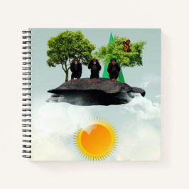 Mijn drie apen notitieboek