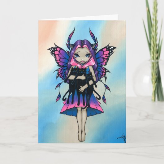 Mijn drie Katten Wenskaart Kaart (Voorkant)