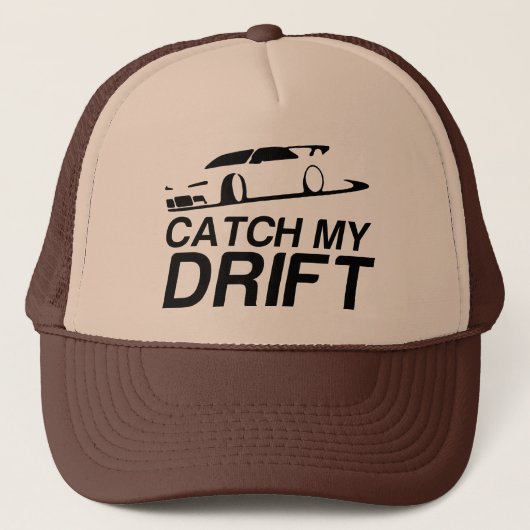 Mijn drift vangen trucker pet (Voorkant)