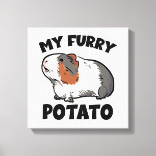 Mijn drijfmestvarkens canvas afdruk