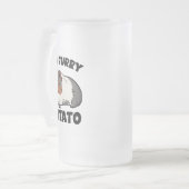 Mijn drijfmestvarkens matglas bierpul (Voorkant links)