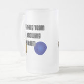 Mijn Drink team heeft een geweldig probleem Matglas Bierpul (Voorkant links)