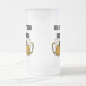 Mijn Drink team heeft een geweldig probleem Matglas Bierpul (Center)