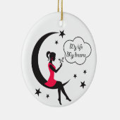 Mijn dromen keramisch ornament (Rechts)