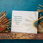 Mijn droom nastreven fotoplaat (Zijkant)