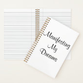 Mijn droomdromen Notitieboek (Binnen)