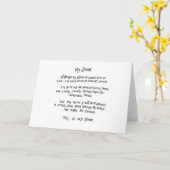 Mijn drum Wenskaart Kaart (Gele Bloem)