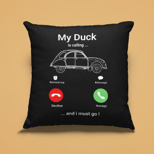 Mijn Duck belt   Funny 2CV Oldtimer Smartphone Kussen