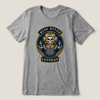 Mijn Duikerveteraan Tri-Blend Shirt