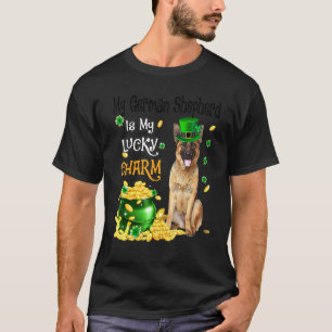 Mijn Duitse Herder Is Mijn Geluksbrenger Schattige T-shirt