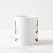 Mijn Duitse herder is mijn Valentijn Schattige Fun Koffiemok (Center)