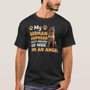 Mijn Duitse herder was zo geweldig dat God hem een T-shirt