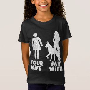Mijn Duitse Shepherd, jouw cadeautje voor mijn vro T-shirt