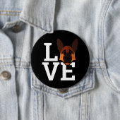 Mijn Duitse Shepherd Ronde Button 4,0 Cm (In situ)